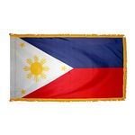 3ft. x 5ft. Philippines Flag for Parades & Display with Fringe