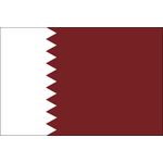 2ft. x 3ft. Qatar Flag for Indoor& Display