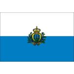 San Marino Flag with Seal