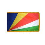 4ft. x 6ft. Seychelles Flag for Parades & Display with Fringe