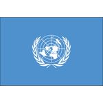 3ft. x 5ft. United Nations Flag with Brass Grommets