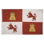 3 ft. x 5 ft. Lions & Castles Flag