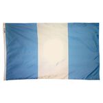 2ft. x 3ft. Guatemala Flag No Seal with Canvas Header