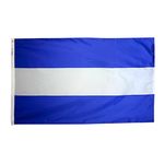 4ft. x 6ft. Nicaragua Flag No Seal w/ Line Snap & Ring