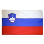 3ft. x 5ft. Slovenia Flag with Brass Grommets
