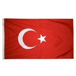 4ft. x 6ft. Turkey Flag w/ Line Snap & Ring