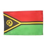 4ft. x 6ft. Vanuatu Flag with Brass Grommets