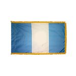 3ft. x 5ft. Guatemala Flag No Seal for Parades & Display with Fringe