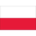 2ft. x 3ft. Poland Flag for Indoor Display