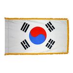 4ft. x 6ft. South Korea Flag for Parades & Display with Fringe