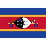 2ft. x 3ft. Swaziland Flag for Indoor Display
