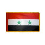 3ft. x 5ft. Syria Flag for Parades & Display with Fringe