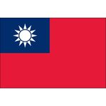 4ft. x 6ft. Taiwan Flag for Parades & Display