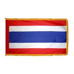 3ft. x 5ft. Thailand Flag for Parades & Display with Fringe
