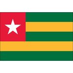 4ft. x 6ft. Togo Flag for Parades & Display