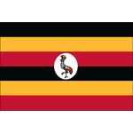 2ft. x 3ft. Uganda Flag for Indoor Display