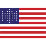 3 ft. x 5 ft. Union Civil War Flag 32 Stars