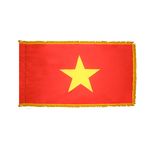 4ft. x 6ft. Vietnam Flag for Parades & Display with Fringe