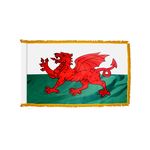 3ft. x 5ft. Wales Flag for Parades & Display with Fringe