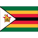 4ft. x 6ft. Zimbabwe Flag for Parades & Display