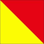 Letter O Signal Flag