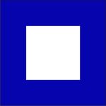 Size 3 Letter P Signal Flag w/ Grommets