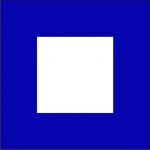 Size 10 Letter P Signal Flag w/ Grommets