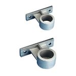 4 in. Pole Dia. Vertical Wall Mount Brackets Only