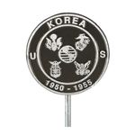 Korean War Veteran Memorial Marker Aluminum