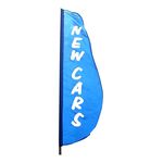 8 ft. x 2 ft. New Cars Feather Flag