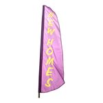 8 ft. x 2 ft. New Homes Feather Flag