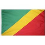 2ft. x 3ft. Congo Flag with Canvas Header