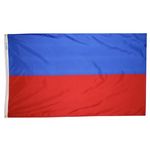 4ft. x 6ft. Haiti Flag No Seal w/ Line Snap & Ring