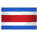 5ft. x 8ft. Costa Rica Flag No Seal