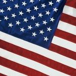 3 ft. x 5 ft. US Banner Style Flag Heavy Polyester