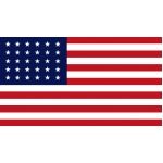 5 ft. x 8 ft. U.S. 30 Star Flag