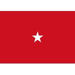 3 ft. x 4 ft. Marine Corps 1 Star General Flag w/Grommets