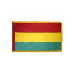 4ft. x 6ft. Bolivia Flag No Seal for Parades & Display with Fringe
