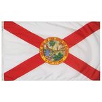 3ft. x 5ft. Florida Flag with Brass Grommets