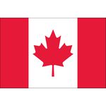 3 ft. x 5 ft. Canada Flag E-poly with Brass Grommets