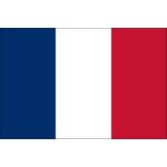 3 ft. x 5 ft. France Flag E-poly with Brass Grommets