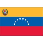 3 ft. x 5 ft. Venezuela Flag Seal E-poly with Brass Grommets