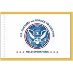 4 ft. x 6 ft. U.S. CBP OFO Flag Display w/ Fringe
