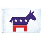 3 x 5ft. Democrat Donkey Flag