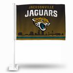 Jacksonville Jaguar Car Flag City View