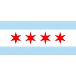 5 x 8ft. City of Chicago Flag