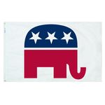 3 x 5ft. Republican Elephant Flag