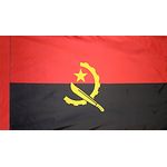 3ft. x 5ft. Angola Flag w/ Pole Hem