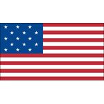 5 x 8 ft. 15 Star U.S. Flag