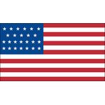 4 x 6 ft. 25 Star U.S. Flag